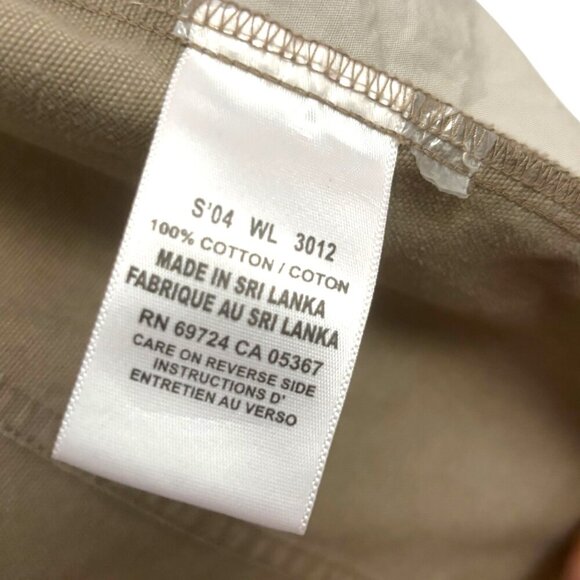 COLUMBIA Utility Jacket Full Zip Dark Khaki Womens Size Large Multiple Pockets - Picture 9 of 10